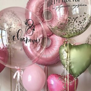 Шары 8 марта